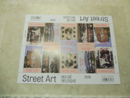 Belgique Belgie Kleine Blad Petite Feuille F F 4770/4774  ( 2018 ) Art Street  Mnh Neuf ** Perfect - 2011-2020