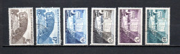 San Pedro Y Miquelon   1950-56  .-   Y&T   Nº    345/346-348/351 - Usados