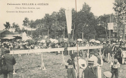 Lunéville * Faïencerie KELLER Et GUERIN * La Fête De St Antoine , 1907 * Le Concours Des Mangeurs De Fils - Luneville