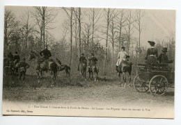 CHASSE à COURRE 321 Foret De Dreux Le Lancer Le Piqueur Vient De Soner La Vue 1900 Edit Ch Foucault No 5 - Chasse