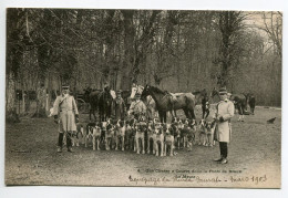 CHASSE à COURRE 326 Foret De Dreux La Meute De Chiens Et Les Piqueurs  Equipage Du Prince De Murat Mars  1903 - Chasse