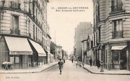 France - Becon Les Bruyères - Rue Armand Sylvestre - Edit. Le Jossec - Epicerie De Choix - Carte Postale Ancienne - Asnieres Sur Seine