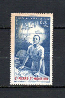 San Pedro Y Miquelon   1942  .-   Y&T   Nº    3    Aéreo - Usados