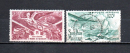 San Pedro Y Miquelon   1946-47  .-   Y&T   Nº    11-19    Aéreos - Oblitérés