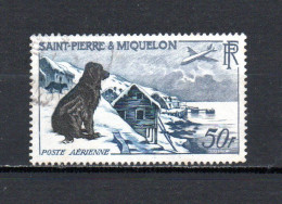 San Pedro Y Miquelon   1957  .-   Y&T   Nº    24    Aéreo - Gebruikt