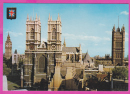 289915 / United Kingdom - London - Westminster Abbey , Big Ben Tower Building  PC 78 Great Britain Grande-Bretagne - Westminster Abbey