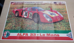 I113213 Poster Autosprint - Alfa 33 - Le Mans - Voitures