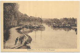 Delcampe - D 89.  TONNERRE.  LE PORT DU CANNAL DE BOURGOGNE - Tonnerre