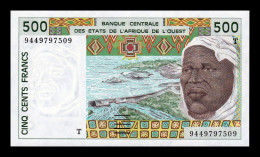 West African St. Togo 500 Francs BCEAO 1994 Pick 810Td Sc Unc - Togo