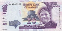 MALAWI 20 KWACHA 2012 P 57a UNC NUEVO SC - Malawi