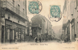 St Pons * Grand Rue Du Village * Débit De Tabac Tabacs * Coiffeur - Saint-Pons-de-Thomières