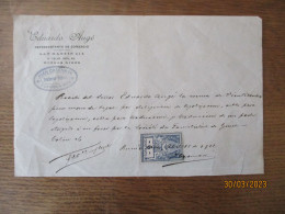 TIMBRE 5 CENTAVOS SUR COURRIER EDUARDO AUGE SAN MARTIN 414 BUENOS AIRES SUR COURRIER DE 1912 - Officials