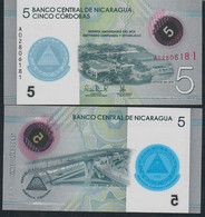 NICARAGUA NLP 5 CORDOBAS Dated 2019 Issued 2020    #A02      UNC. - Nicaragua