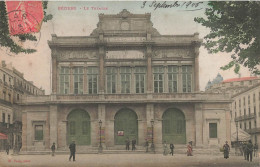Béziers * Place Et Façade Du Théâtre * Salle De Spectacle - Beziers