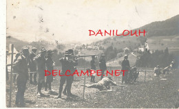 81 // MAZAMET   Carte Photo  / Scène Militaire / Tir Au Lebel  / Soldats Américains ?   ** - Mazamet