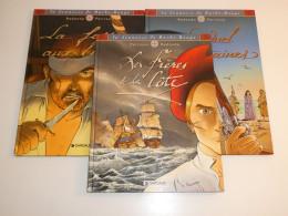 LOT 3 JEUNESSE DE BARBE ROUGE/ FRERES DE LA COTE/ DUEL DES CAPITAINES - Lots De Plusieurs BD