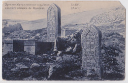 Bakou Azerbaïjan Russie Cimetière Ancienne De Muselman - Azerbaigian