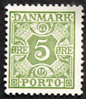 Denmark 1934  MiNr.27   MNH ( **) ( Lot G 1174 ) - Portomarken