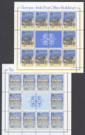 Ireland, 1990, Post Office Buildings, Europa Cept, MNH Sheetlets, Michel 716-717 - Blocks & Sheetlets