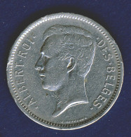 BELGIQUE ..1930.....ALBERT ROI DES BELGES....UN BELGA...5 FRANCS   POSITION B - 5 Francs & 1 Belga