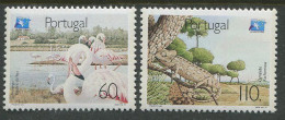 Portugal:Unused Stamps Serie Birds And Lizard, 1991, MNH - Flamencos