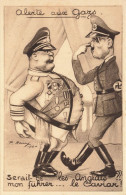 WW2 Guerre 39/45 War * CPA Illustrateur Paul REMY 1940 * Adolf HITLER Hitler Nazi NAZI Nazisme Hitler Churchill Uk - Weltkrieg 1939-45
