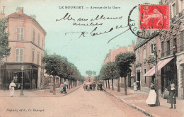 France - Le Bourget - Avenue De La Gare - Dupuis - Colorisé - Animé - Carte Postale Ancienne - Le Bourget