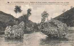 Gargilesse * Les Ruines Du Pont Romain , Emporté Par Une Crue En 1525 - Autres & Non Classés