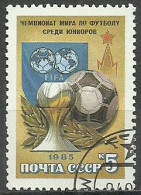 Russia; 1985 World Junior Football Championship - Oblitérés