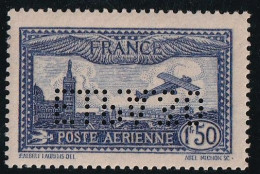 France Poste Aérienne N°6c - Perforé EIPA - Signé Thiaude - Neuf ** Sans Charnière - TB - 1927-1959 Nuovi