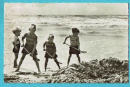 * Cadzand - Kadzand (Zeeland - Nederland) * (J.P. 4) Strandgenoegens, Enfants, Plage, Beach, Jouants, Sea Mer - Cadzand