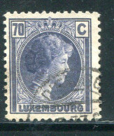 LUXEMBOURG- Y&T N°249- Oblitéré - 1926-39 Charlotte De Profil à Droite