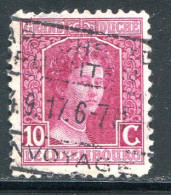 LUXEMBOURG- Y&T N°95- Oblitéré - 1914-24 Marie-Adélaida