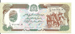 AFGHANISTAN 500 AFGHANIS ND1979-91 UNC P 60 - Afghanistán