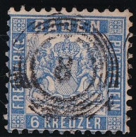 Allemagne Bade N°18 - Oblitéré - TB - Used