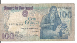 PORTUGAL 100 ESCUDOS 1981 VF P 178 B - Portugal