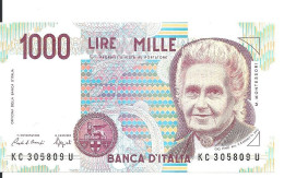 ITALIE 1000 LIRE 1990 UNC P 114 A - 1000 Lire