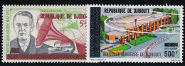 Djibouti Poste Aérienne N°112/113 - Neuf * Avec Charnière - TB - Djibouti (1977-...)