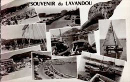 LE LAVANDOU     ( VAR )   SOUVENIR DU LAVANDOU . MULTI-VUES - Souvenir De...