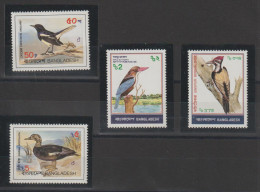 Bangladesh 1983 Oiseaux Série 183-186, 4 Val ** MNH - Bangladesch
