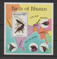 Bhoutan 1982 Oiseaux BF 81 ** MNH - Bhoutan