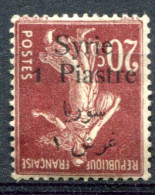 Syrie                 130a *   Surcharge Renversée - Unused Stamps