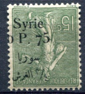 Syrie             129 **  Surcharge Décalée Et Renversée - Neufs