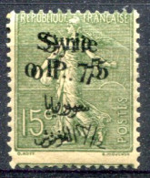 Syrie            129c **  Double Surcharge - Unused Stamps