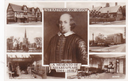 CPA STRATFORT UPON AVON- DIFFERENT VIEWS, SHAKESPEARE HOUSE, THEATRE ANNE HATHAWAY COTTAGE - Stratford Upon Avon