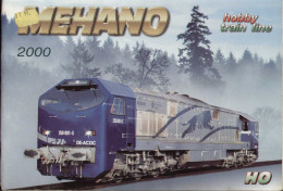 Catalogue MEHANO 2000 HO 1/87 -  Hobby - Train Line - En Slovène, Anglais, Allemand, Italien Et Français - Francés