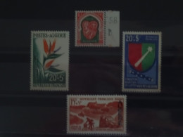 Algérie Année 1958 4 Valeurs Timbres Neufs ** - Neufs