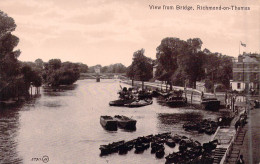 ROYAUME-UNIS - View From Bridge - Richmond-on-Thames - Carte Postale Ancienne - Otros & Sin Clasificación