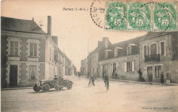 Pernay * La Grande Rue Du Village * Hôtel De L'écu , Tenu Par HAMON * Automobile Voiture Ancienne - Sonstige & Ohne Zuordnung