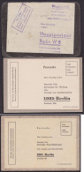 "Postsache", 3 Versch. Varianten Der Versandstelle 60er/70er Jahre - Postkaarten - Gebruikt